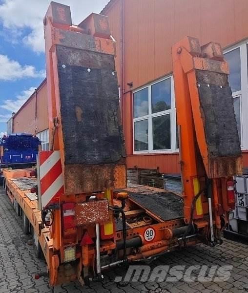 Goldhofer Möslein Επίπεδες/πλευρικώς ανοιγόμενες ρυμούλκες