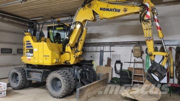 Komatsu PW 138 MR Εκσκαφείς με τροχούς - λάστιχα