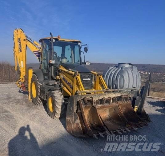Komatsu WB 97R-8 Εκσκαφείς Φορτωτές τύπου JCB