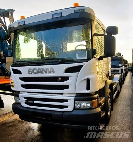 Scania P 360 Φορτηγά ανατροπή με γάντζο