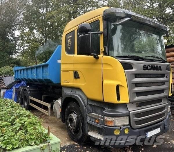 Scania R380 Φορτηγά ανατροπή με γάντζο