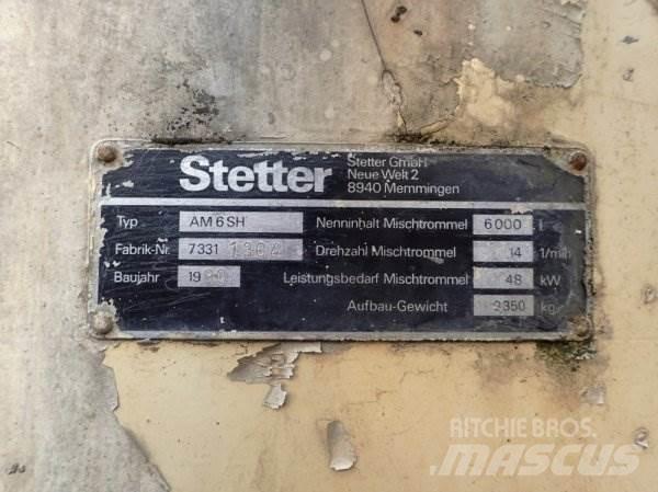 Stetter AM 6 SH Φορτηγά-Μπετονιέρες