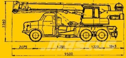 Tatra 148 +ČKD - AD 20 Φορτηγά με Γερανό