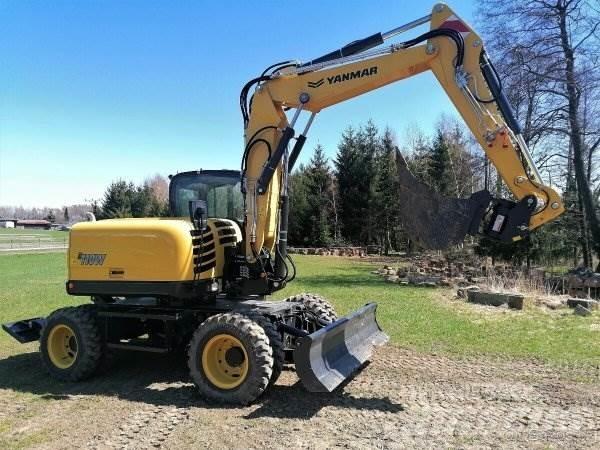 Yanmar B110 W Style Εκσκαφείς με τροχούς - λάστιχα