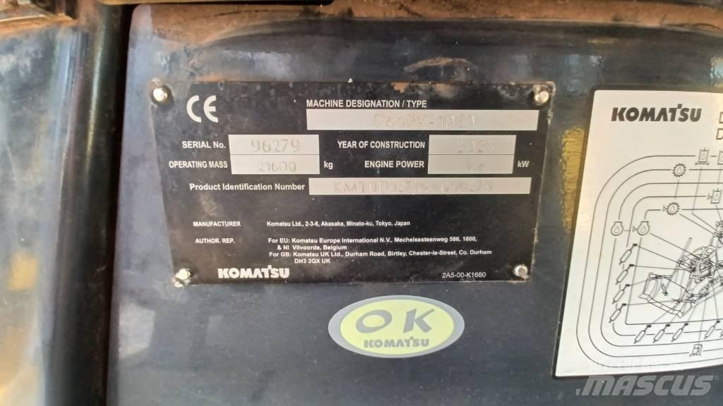 Komatsu D65PX-18 Μπουλντόζες με ερπύστριες