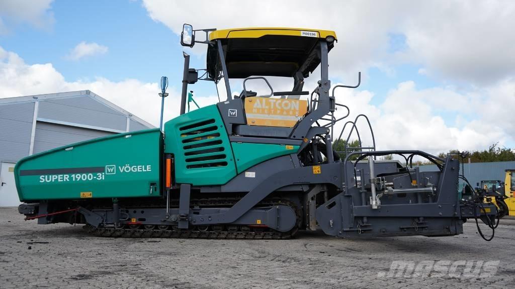 Vögele SUPER 1900-3I Επίστρωση ασφάλτου