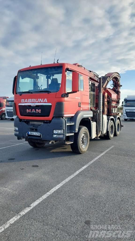 MAN TGS 26.540 6X6 Τεμαχιστές ξύλου