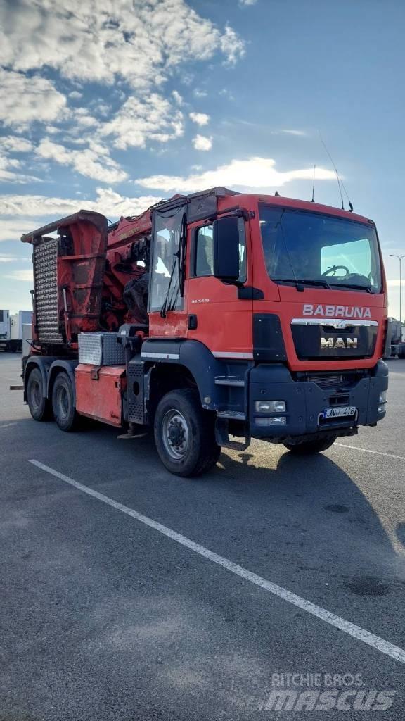 MAN TGS 26.540 6X6 Τεμαχιστές ξύλου