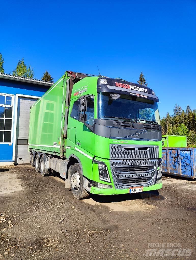 Volvo FH 16 750 Φορτηγά θρυμματισένου ξύλου