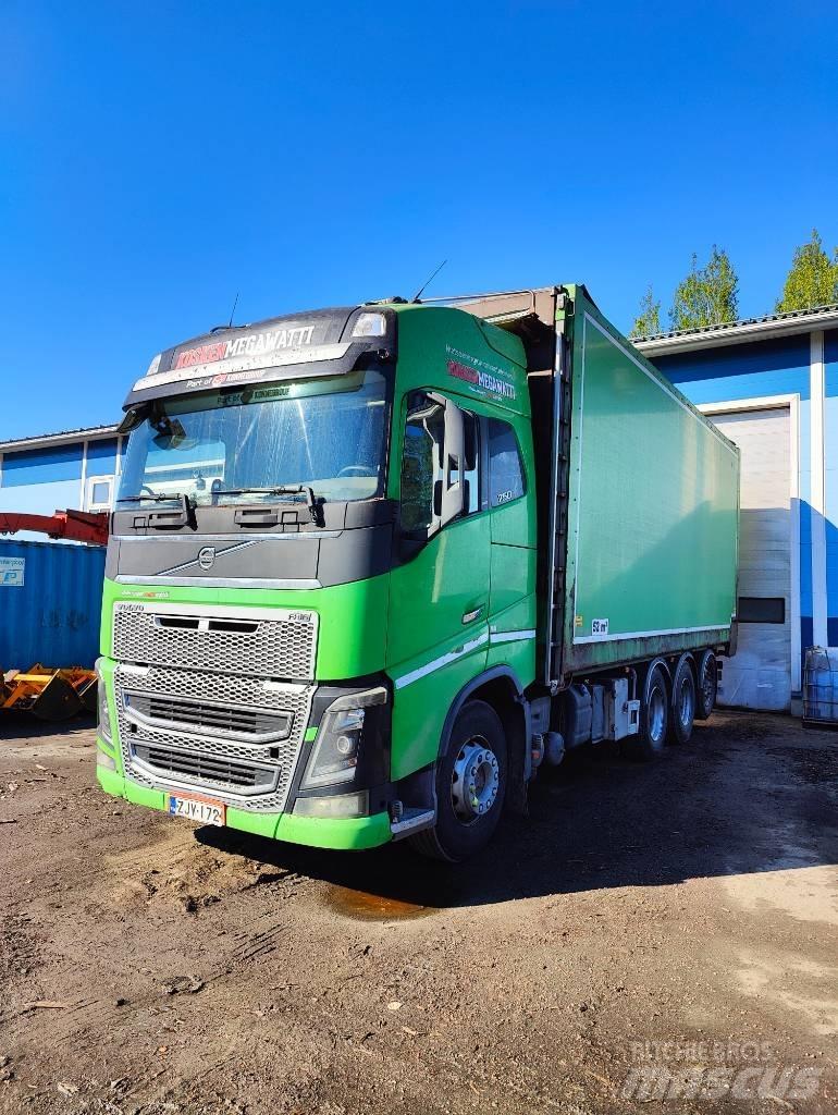 Volvo FH 16 750 Φορτηγά θρυμματισένου ξύλου