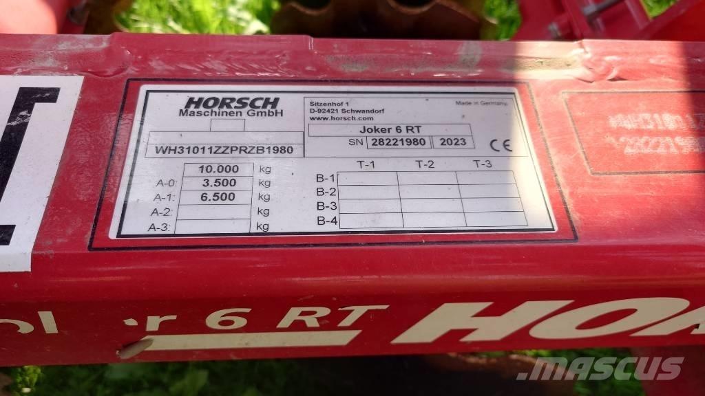Horsch Joker 6RT Δισκοσβάρνες