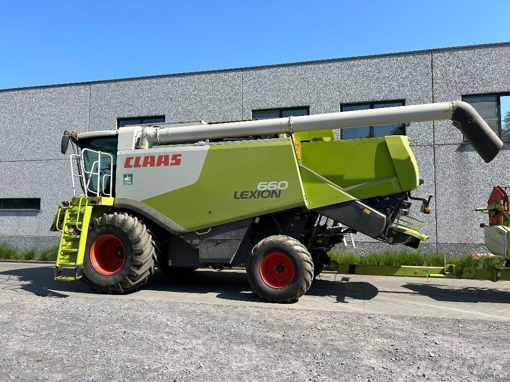 CLAAS Lexion 660 Θεριζοαλωνιστικές μηχανές