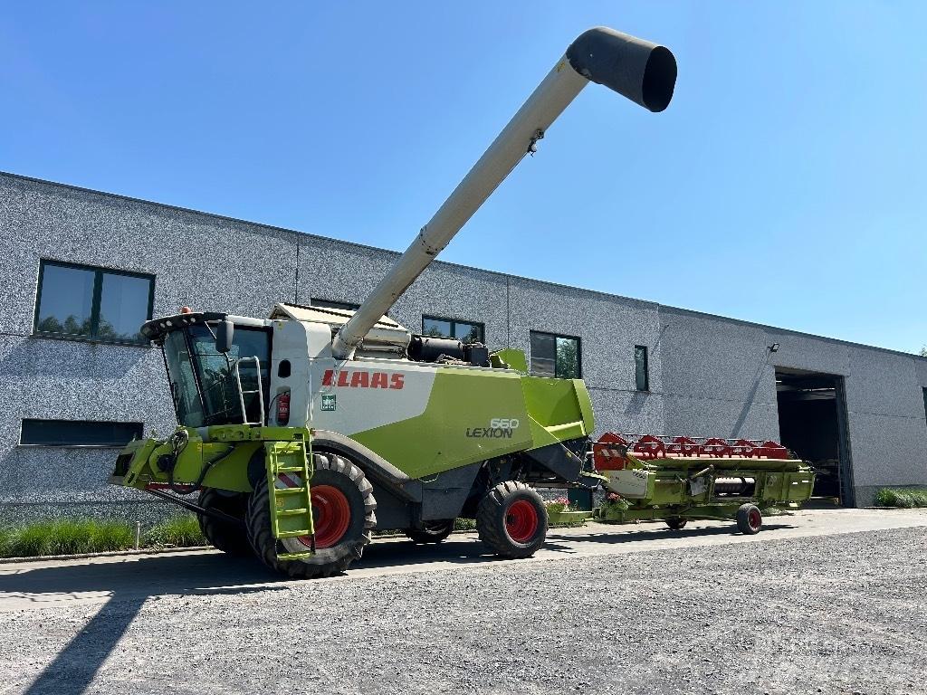 CLAAS Lexion 660 Θεριζοαλωνιστικές μηχανές
