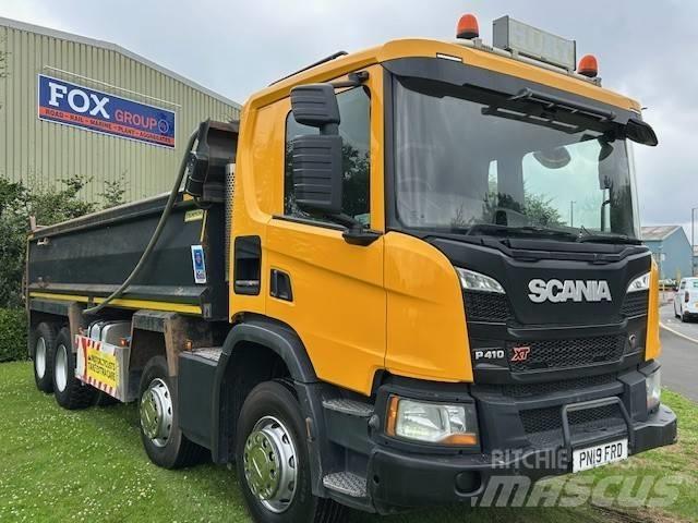 Scania P410 XT Φορτηγά Ανατροπή