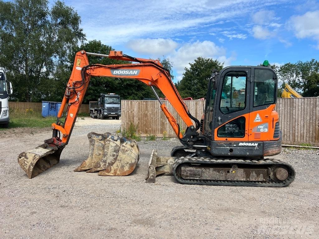 Doosan DX 63-3 Εκσκαφάκι (διαβολάκι) < 7t