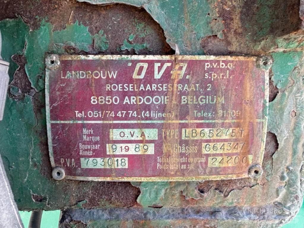 OVA LB65275T Μηχανές χορτονομής