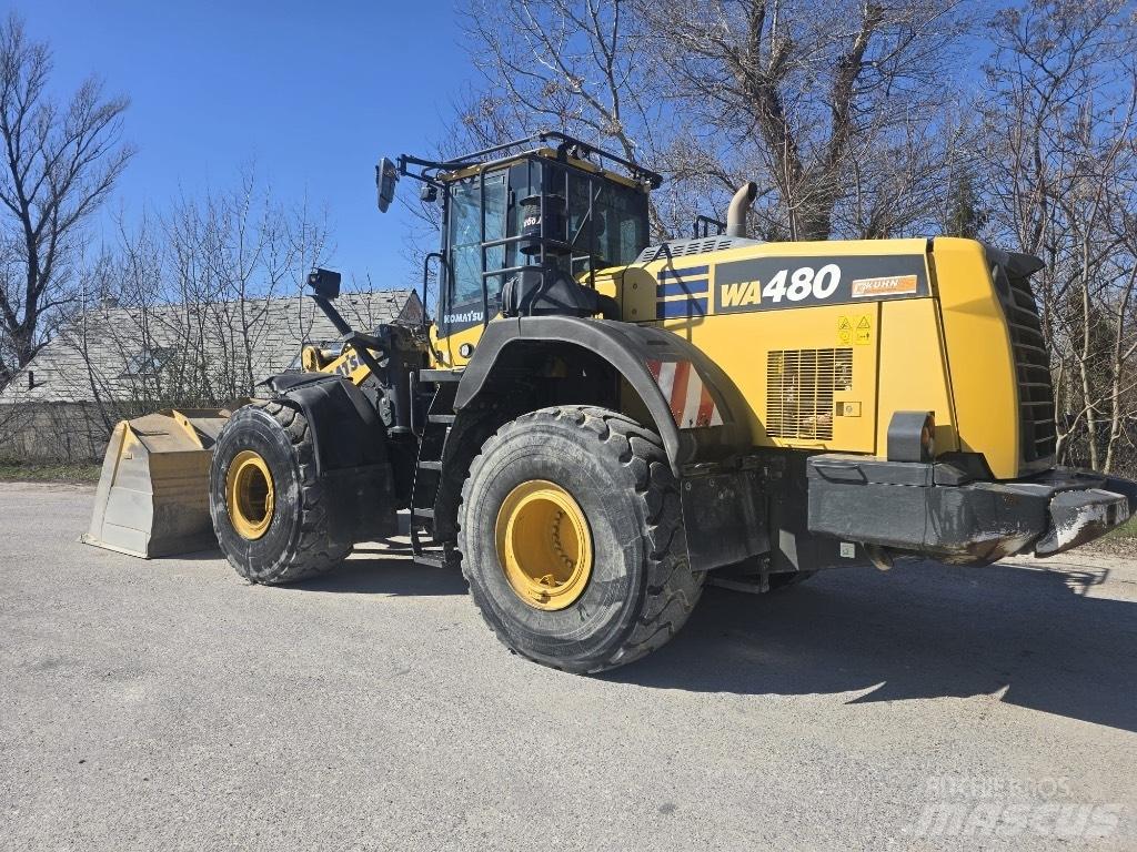 Komatsu WA 480 Φορτωτές με λάστιχα (Τροχοφόροι)