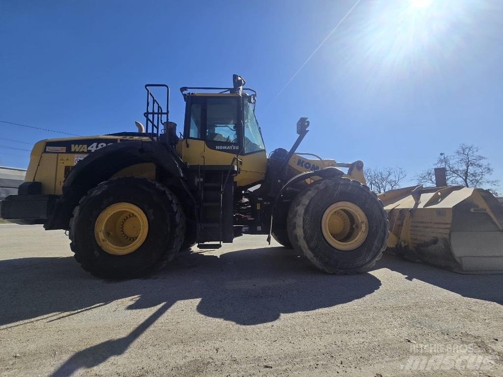 Komatsu WA 480 Φορτωτές με λάστιχα (Τροχοφόροι)