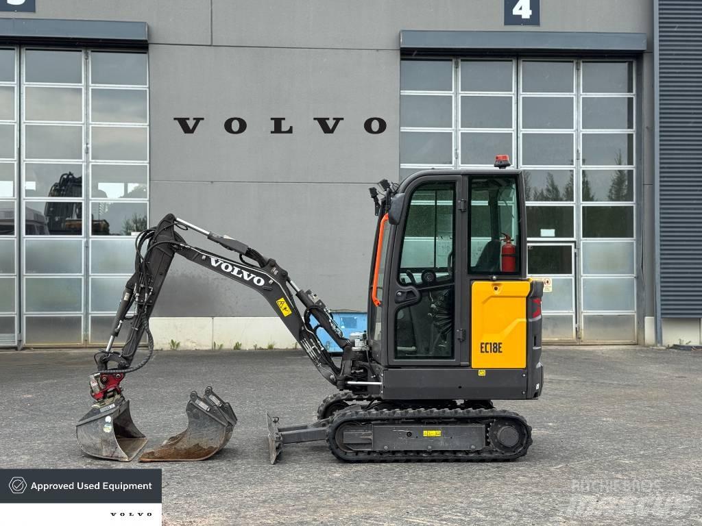 Volvo EC 18 E Εκσκαφάκι (διαβολάκι) < 7t