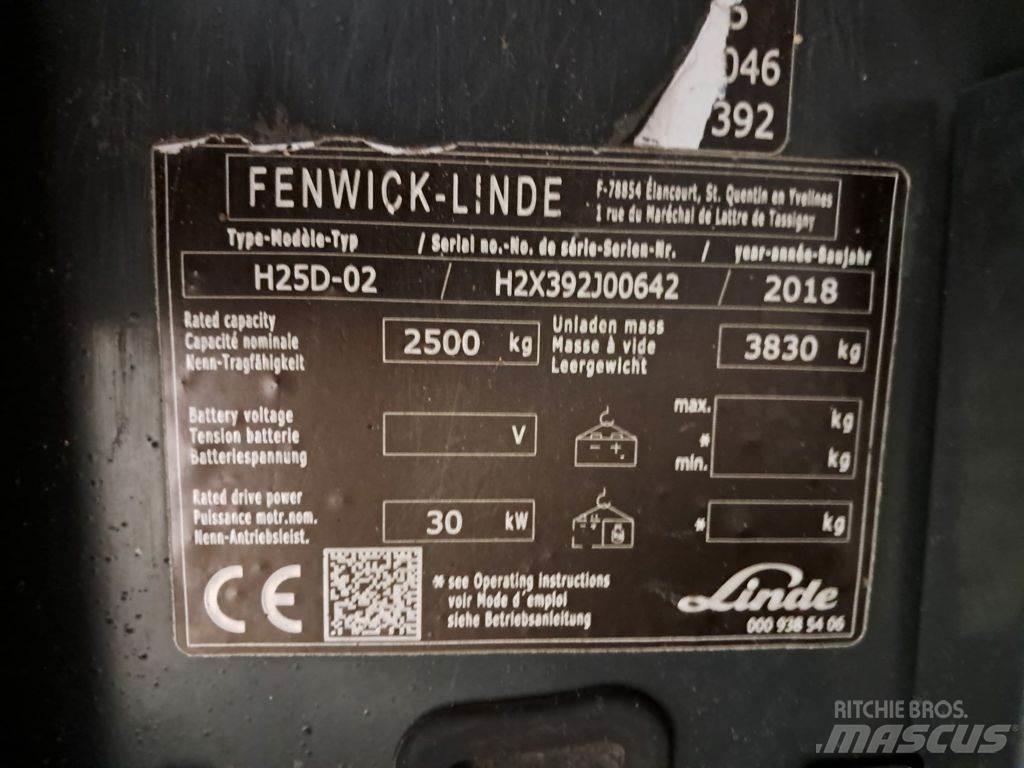 Linde H25D-02 Πετρελαιοκίνητα Κλαρκ