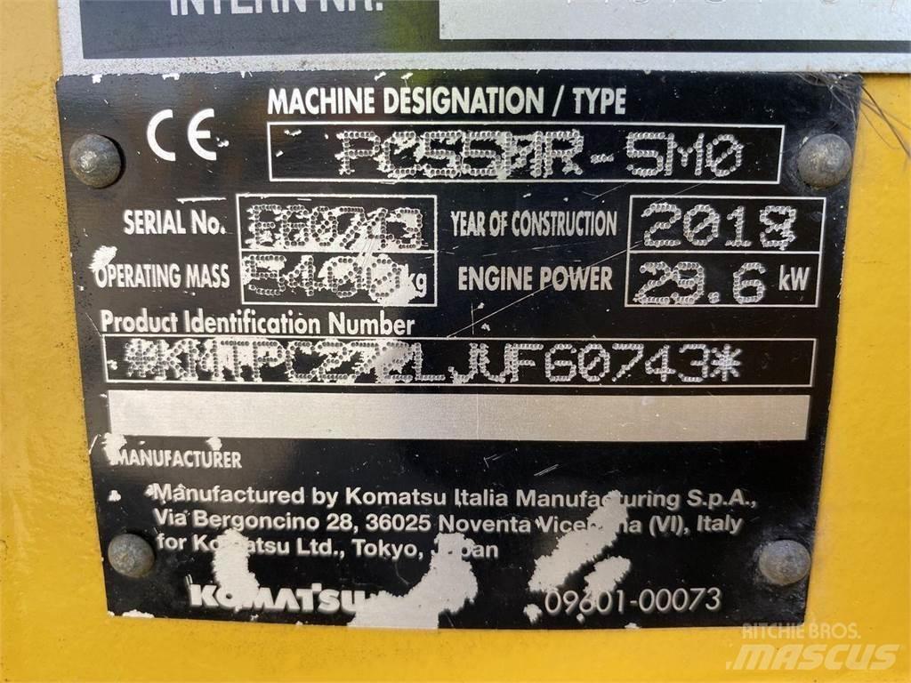 Komatsu PC55MR-5 Εκσκαφείς με τροχούς - λάστιχα