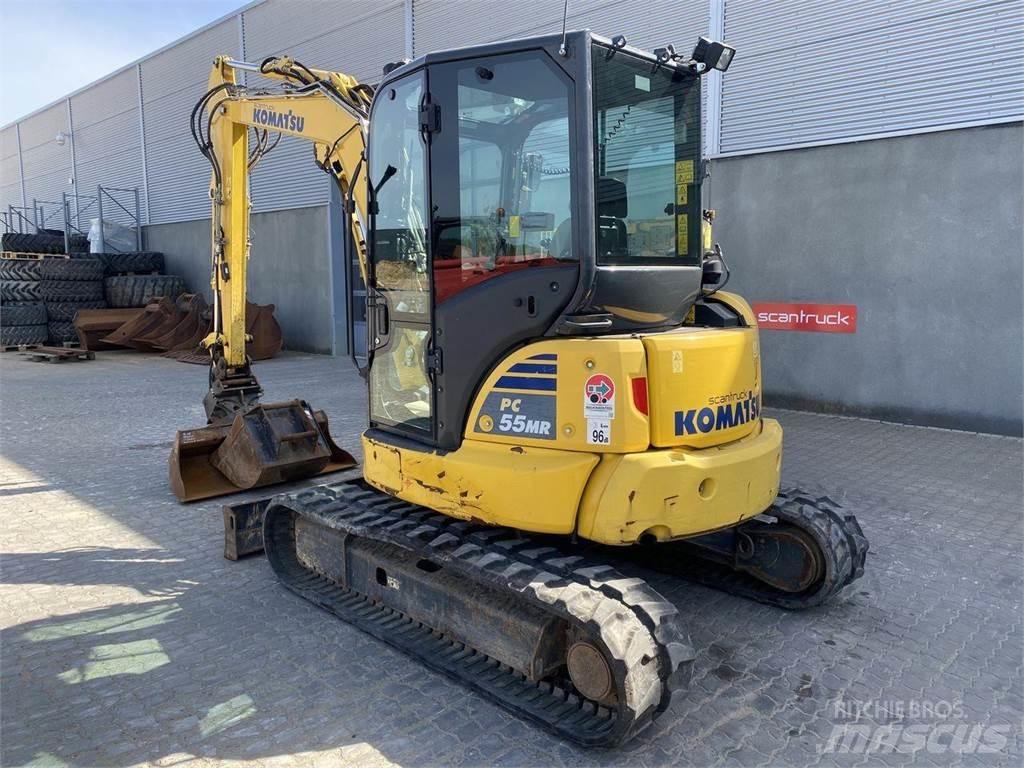 Komatsu PC55MR-5 Εκσκαφείς με τροχούς - λάστιχα