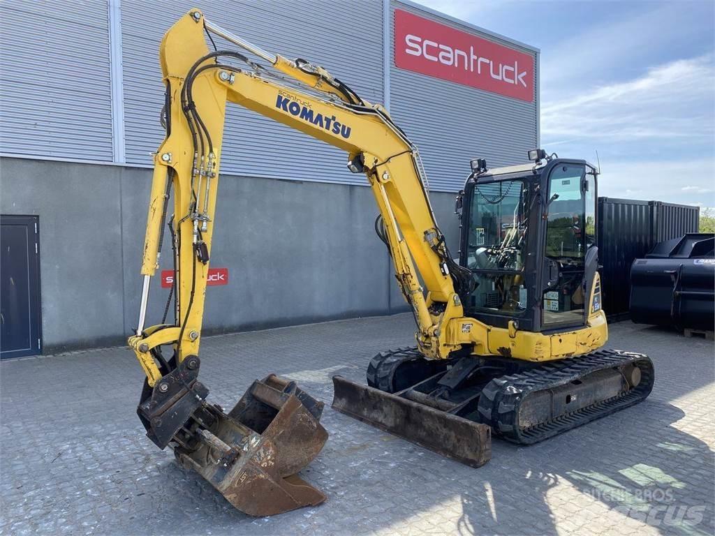 Komatsu PC55MR-5 Εκσκαφείς με τροχούς - λάστιχα