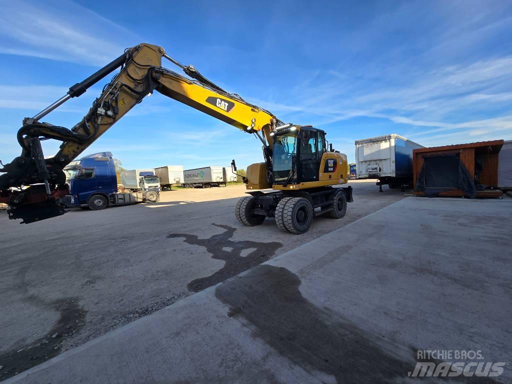 CAT 318 Εκσκαφείς με τροχούς - λάστιχα
