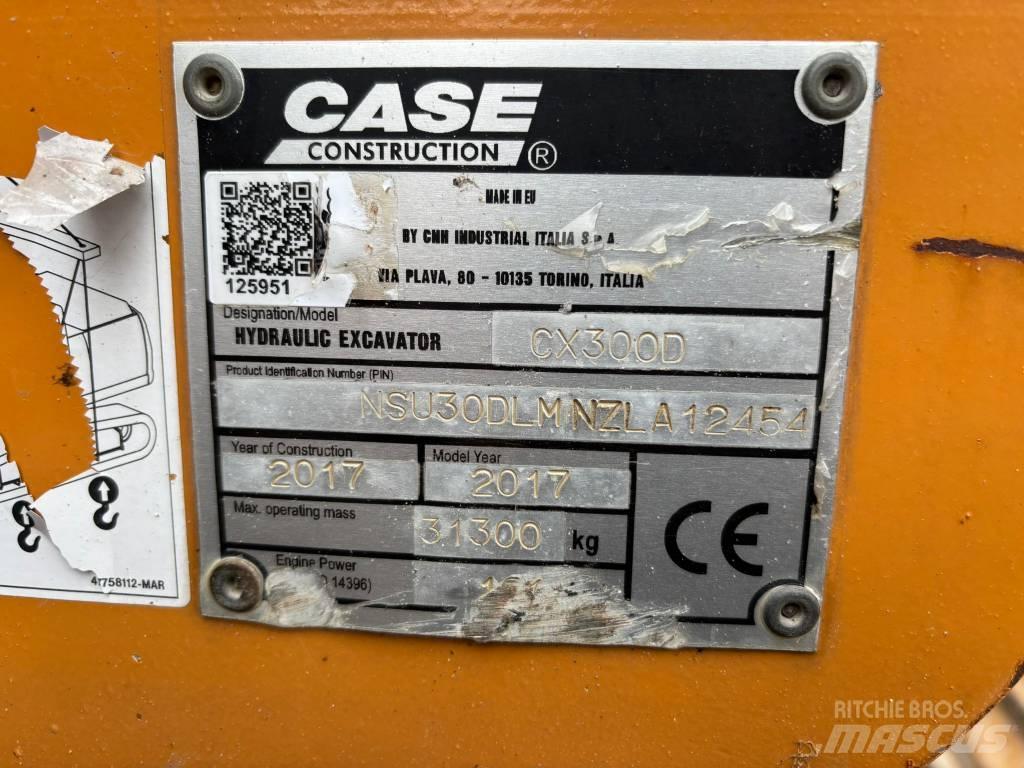 CASE CX300D Εκσκαφείς με ερπύστριες