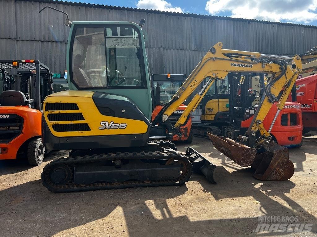 Yanmar SV26 Εκσκαφάκι (διαβολάκι) < 7t
