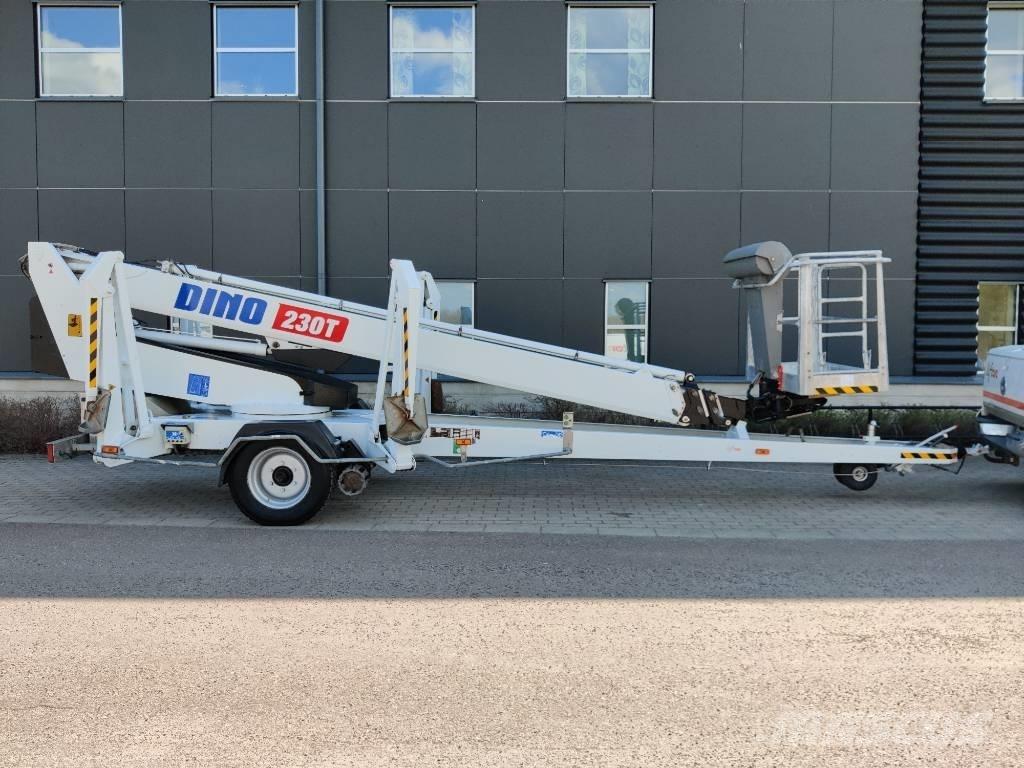 Dino 230 T Skylift Εναέριες πλατφόρμες τοποθετημένες σε ρυμούλκα
