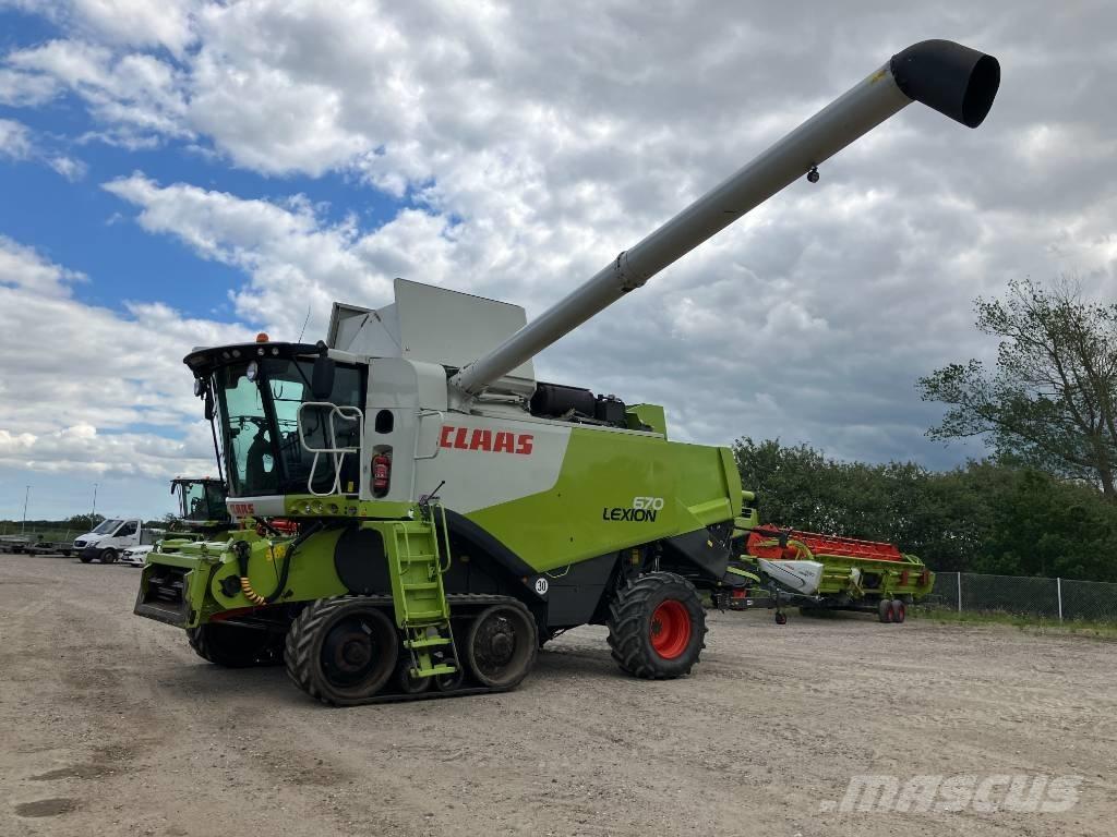 CLAAS LEXION 670 TT Θεριζοαλωνιστικές μηχανές