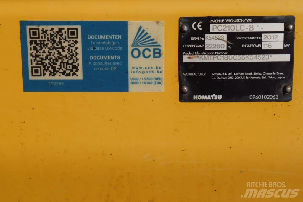 Komatsu PC 210 LC-8 Εκσκαφείς με ερπύστριες