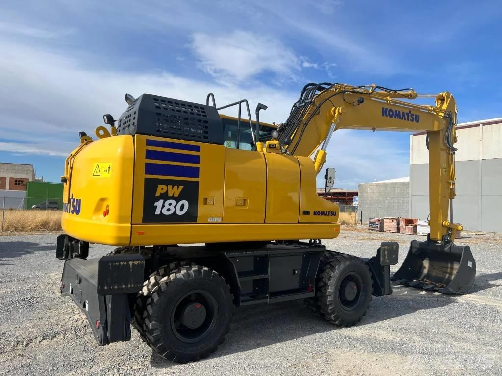 Komatsu PW 180 Εκσκαφείς με τροχούς - λάστιχα