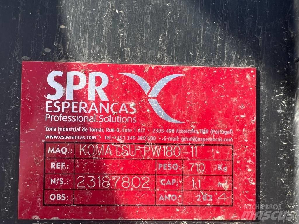 Komatsu PW 180 Εκσκαφείς με τροχούς - λάστιχα