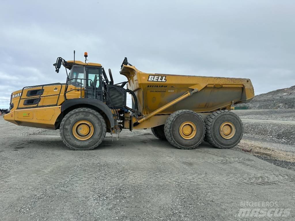 Bell B 45 E Άκαμπτα Dumper με ανατρεπόμενο κάδο