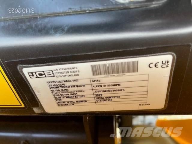 JCB HTD5 Dumpers εργοταξίου