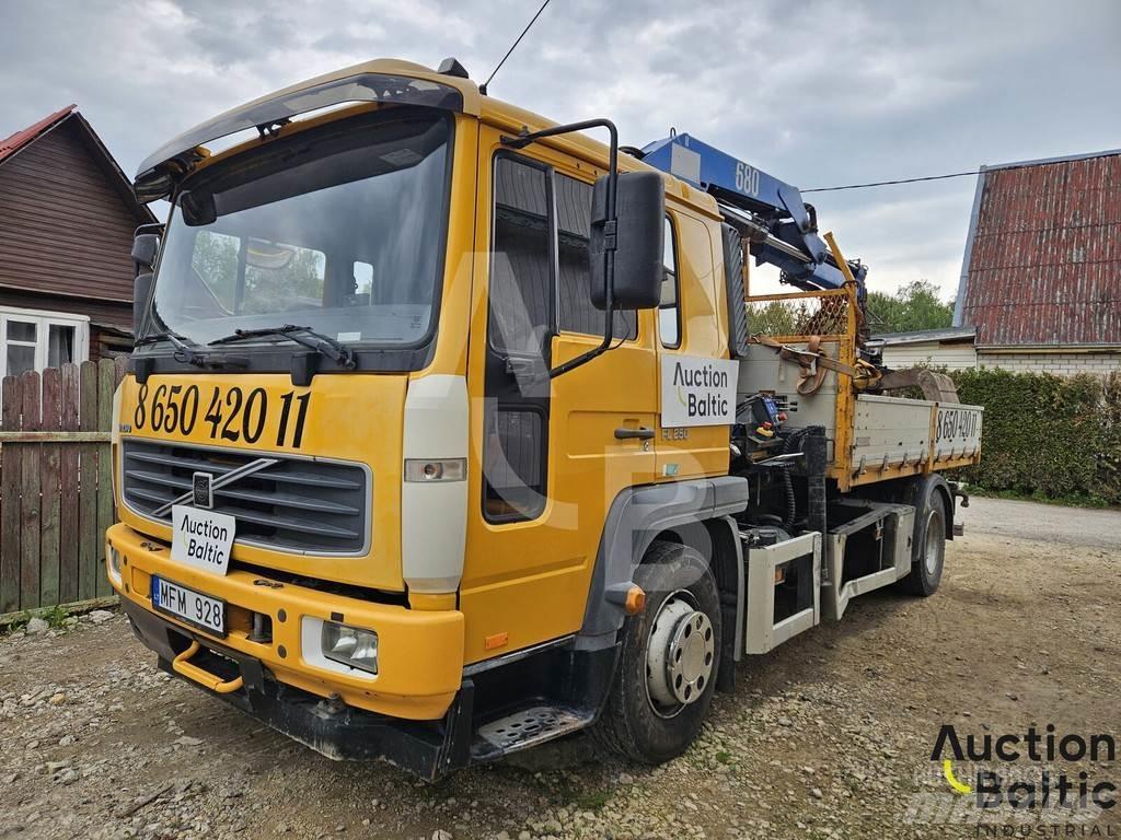 Volvo FL6 250 Φορτηγά Kαρότσα με ανοιγόμενα πλαϊνά