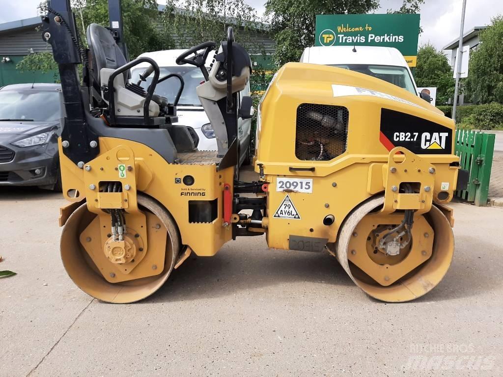 CAT CB 2.7 Οδοστρωτήρες διπλού κυλίνδρου