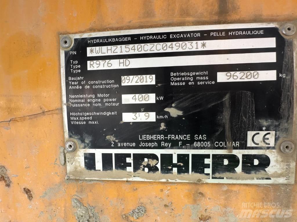 Liebherr R 976 HD Εκσκαφείς με ερπύστριες