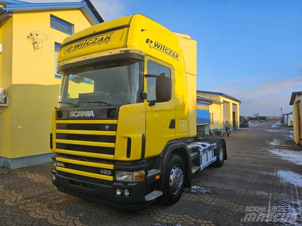 Scania 124 L 420 Τράκτορες