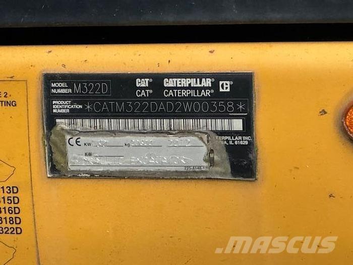 CAT M 322 D Ειδικοί εκσκαφείς