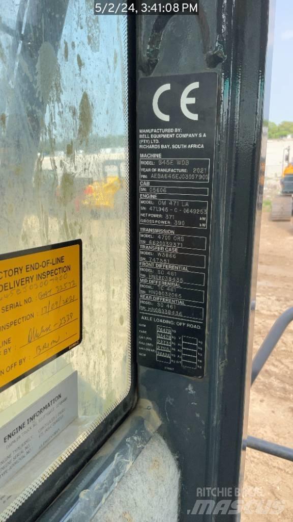 Bell B45E Σπαστό Dump Truck ADT