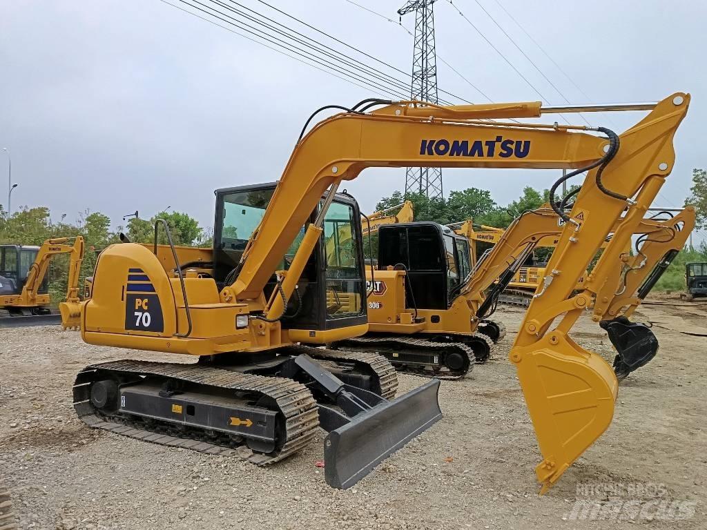 Komatsu PC 70 Εκσκαφείς με ερπύστριες