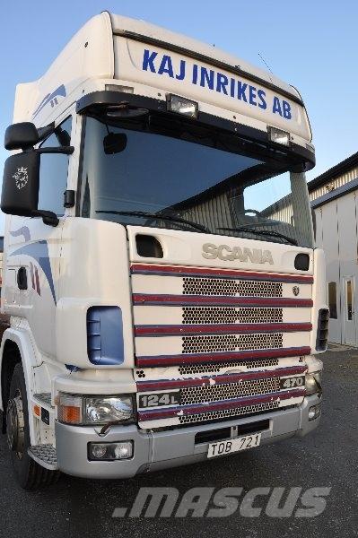 Scania 124 6X2 470 Φορτηγά για εμπορευματοκιβώτια