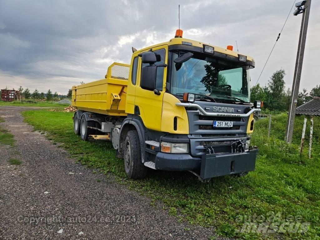 Scania P 380 Φορτηγά Ανατροπή