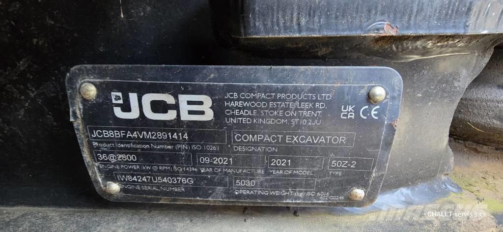 JCB 50 Z-2 Εκσκαφάκι (διαβολάκι) < 7t