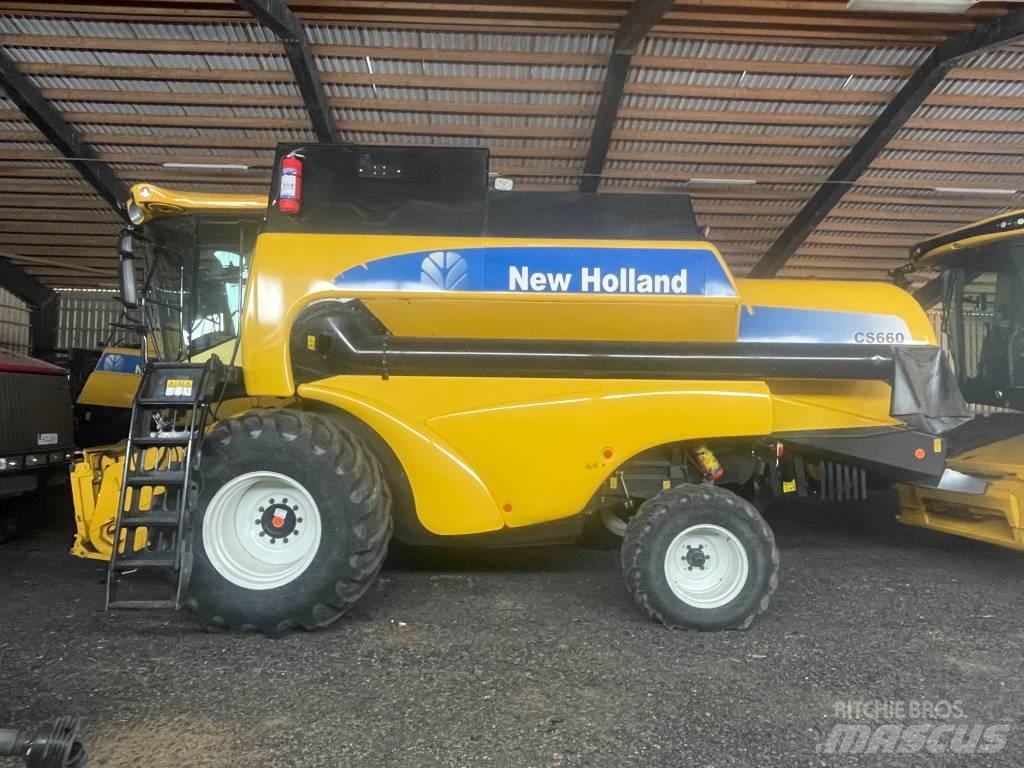 New Holland CS660 Θεριζοαλωνιστικές μηχανές