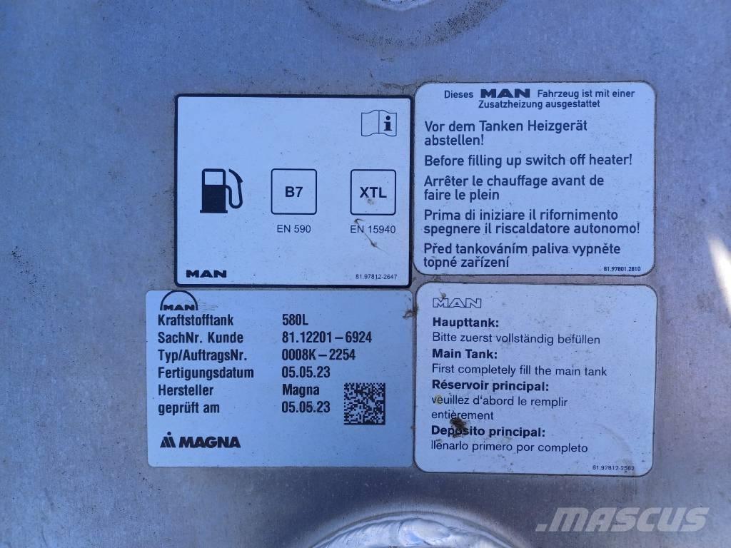 MAN Tank 580 liter Δεξαμενές καυσίμων και πρόσθετων