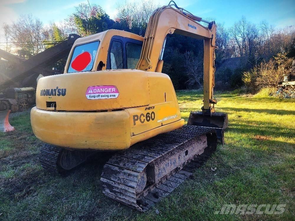 Komatsu PC 60-7E Εκσκαφείς με ερπύστριες
